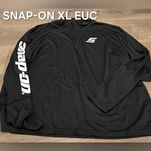 Snap-On Black Lightweight Jacket